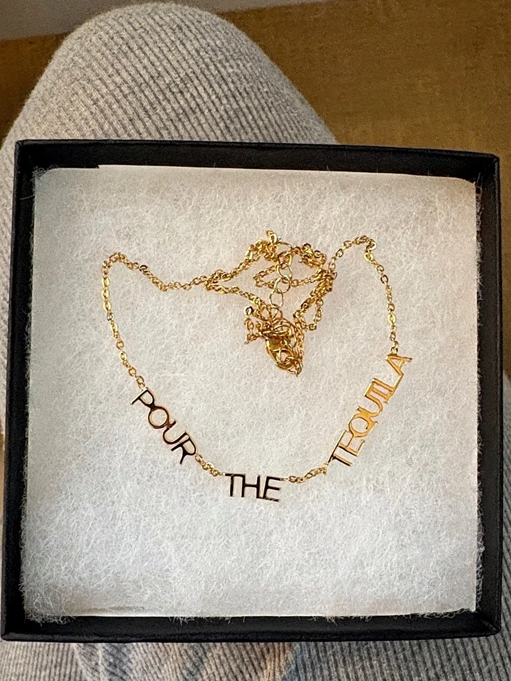 Pour The Tequila Necklace